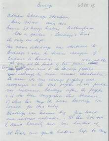 Document - William "Bendigo' Thompson