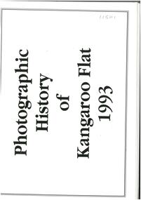 Booklet - Photographic history of Kangaroo Flat  - 1993, 1993