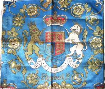 Textile - Royal Coat of Arms, 1953
