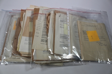 Document - BENDIGO ADVERTISER COLLECTION:  Documents relating to rebuilding 1962