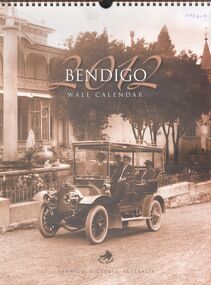 Ephemera - 2012 Bendigo wall calendar
