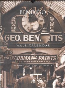 Ephemera - 2013 Bendigo wall calendar