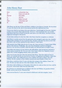 Booklet - John Henry Burt