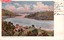This coloured card shows an elevated view of a riverside settlement and broad waterway; on the card is printed “BROOKLYN, Hawkesbury River, N.S.W.” and “W. C. PENFOLD & CO.” The handwriting reads: “Am sorry I have no other cards just now. H. Downer.”
