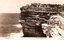 This black-and-white card shows a rocky coastal cliff with fenced walking paths; on the card is printed “THE ROSE SERIES P. 5976”, “Copyright.” and “THE GAP, WATSONS BAY, SYDNEY. N.S.W.”