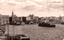 This black-and-white card shows Circular Quay with a ferry and waterfront buildings; on the card is printed “Circular Quay, Sydney” and “300167.”