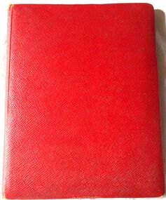 Ephemera - Friendship Book