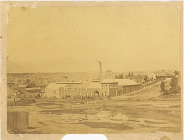 Photograph - Horwood's Foundry / Bendigo Iron Works