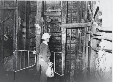 Photograph - AUSTIN COLLECTION:  Wattle Gully Gold Mine, Chewton, 1987