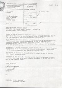 Document - National Trust Collection: Old Power Station - Tram Depot site Lansell Street, Bendigo
