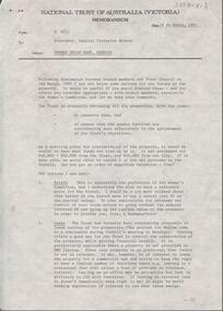 Document - National Trust Collection: Union Hotel, Bendigo