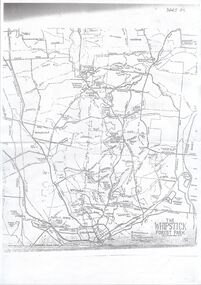 Map - Whipstick Southern Section, Unknown