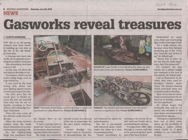Document - Bendigo Gasworks, 2014, 2018