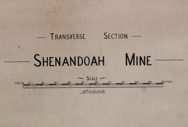 Plan - Shenandoah Gold Mine, 1933 - 1937
