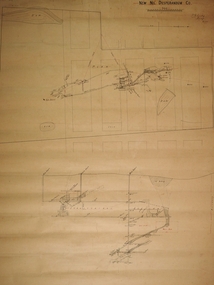 Plan - New Nil Desperandum Co. Gold Mine, W.H. Cundy, Mining Engineer, 1908