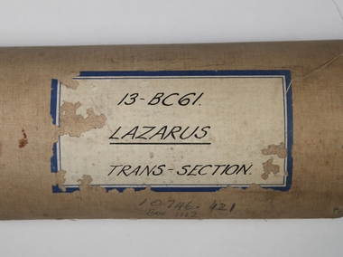 Plan - Lazarus Gold Mine, W.H. Cundy, Mining Engineer, Unknown