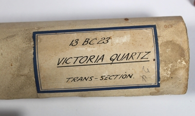 Plan - Victoria Quartz Gold Mine, unknown