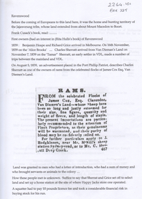 Document - Ravenswood Estate