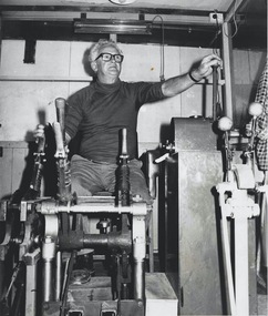 Photograph - AUSTIN COLLECTION: Engine room, Not dated but possibly 1980's
