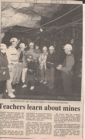 Newspaper - Kangaroo Flat Gold Mine Collection: Bendigo Mining