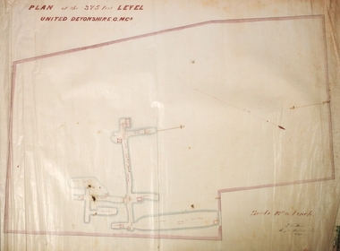 Plan - United Devonshire Mine Map