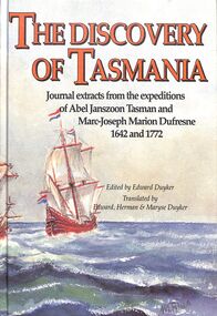 Book - The Discovery of Tasmania, 1992