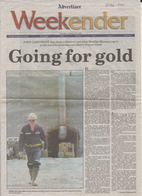 Newspaper - Kangaroo Flat Gold Mine Collection: Bendigo Mining