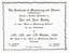 Photocopy of a Back to Manudurang invitation Oct 1938