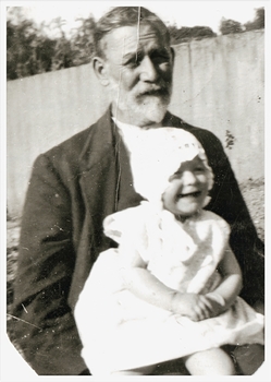 Charles Albon Reynolds and his Grand-daughter Ruth Greenaway