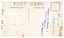 Rear of postcard Leonard Smith and Venora Jorgensen