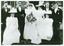 Black and White Photo of the wedding of William and Dorethea Reynolds1897