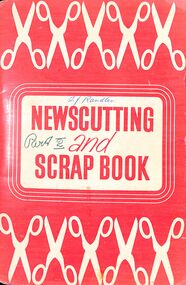 Ephemera - White Hills Swimming Pool Scrapbook, 1963