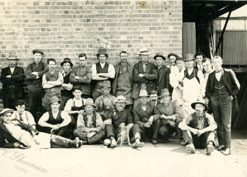 Photo of Robert Reynolds and Unknown Group