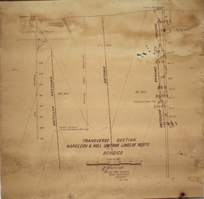 Plan - Napoleon, Nell Gwynne Transverse Section, 14.1.1946