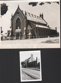 Photograph - National Trust Collection:  Long Gully Methodist Church and Sunday School, Wilson Street, 1970