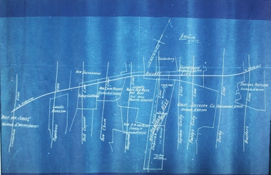 Plan - Whip and Jersey Gold Mine, 19th December, 1917