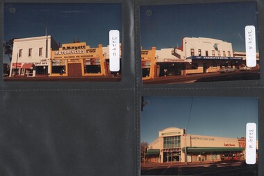 Photograph - National Trust Collection:   17 photographs of the frontage of properties fronting Mitchell Street, Bendigo, 1993