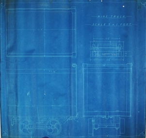 Plan - Mine Truck Plan, 19th December, 1917