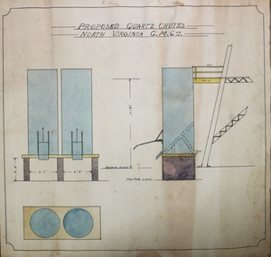 Map - North Virginia Mine Quartz Chutes
