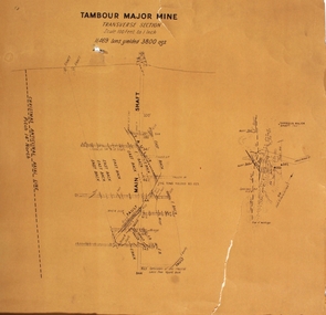 Map - Tambour Major Gold Mine