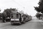 11147.2s The four Birney Cars in Carpenter Street, Quarry Hill Terminus at the Cemetery Gates