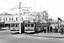 11147.2w The four Birney Cars at the fountain side by side getting reading to depart to Eaglehawk