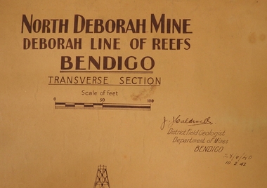 Plan - North Deborah Mine, 28.4.40 and 10.2.42