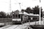 11147.6v Two trams leaving the depot crossing the Back Creek