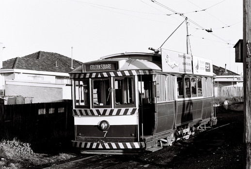 11147.8b No 7 at the North Bendigo Terminus