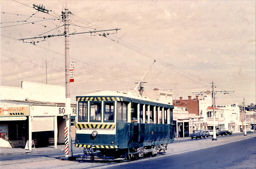 11147.9m The Scrubber Car comes up Mitchell Street