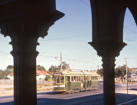 11147.10s Tram No 2 heads to Quarry Hill from California Gully (Probable)