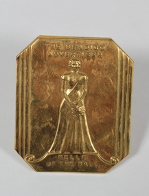 Badge - BENDIGO ADVERTISER BELLE OF THE BALL