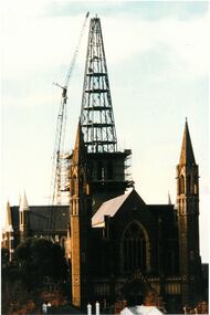 Photograph - Spire on Sacred Heart Cathedral, 1981 - 1986
