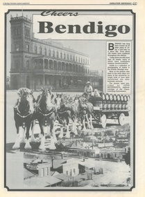 Newspaper - Cheers Bendigo - A Bendigo Advertiser special supplement